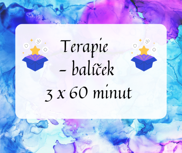Terapie na míru - balíček 3x 60 minut