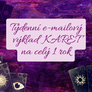 Týdenní KOLEKTIVNÍ e-mailový výklad karet / rok